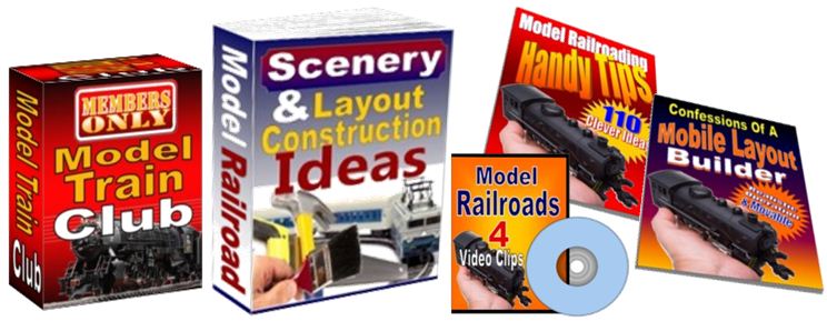 model train clubs and scenery